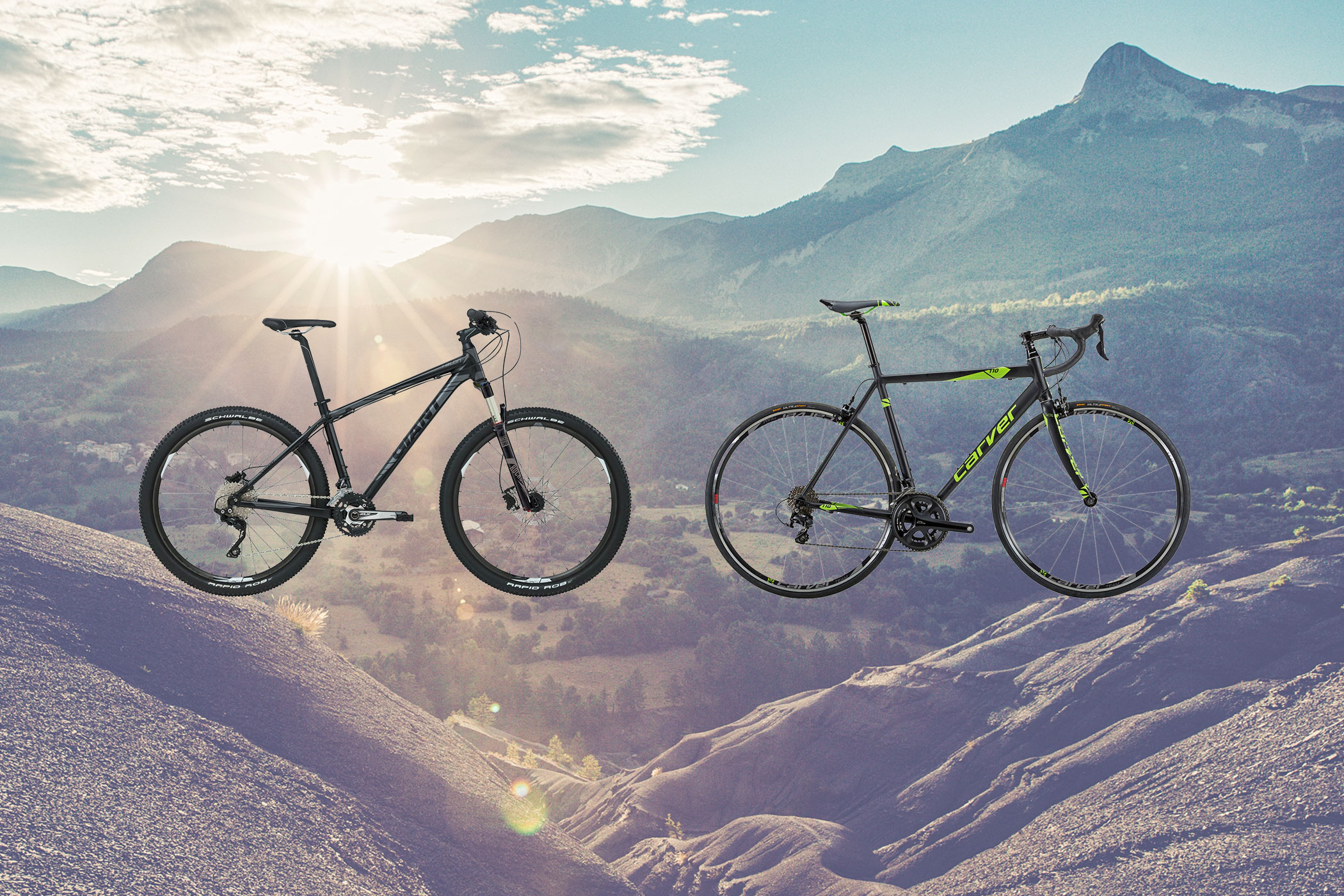 Rennrad oder Mountainbike? Was passt zu Ihnen? Fahrrad
