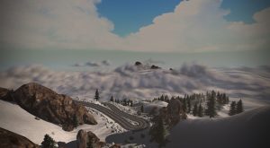 21 Kehren musst du in Alp du Zwift bezwingen