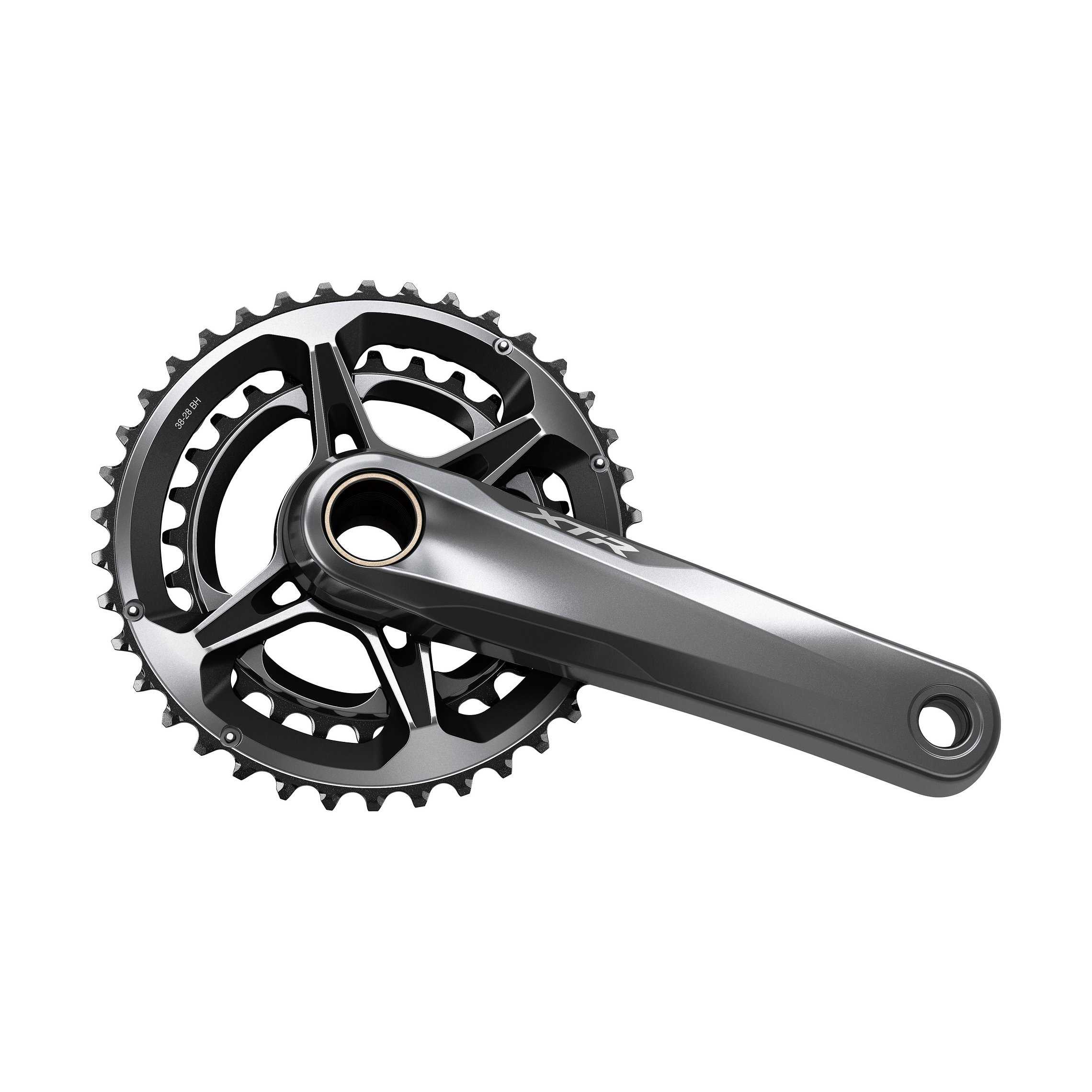 Shimano stellt neue XTR Gruppe vor: Der Umwerfer ist noch nicht gestorben! Shimano XTR Kurbel 2-Fach