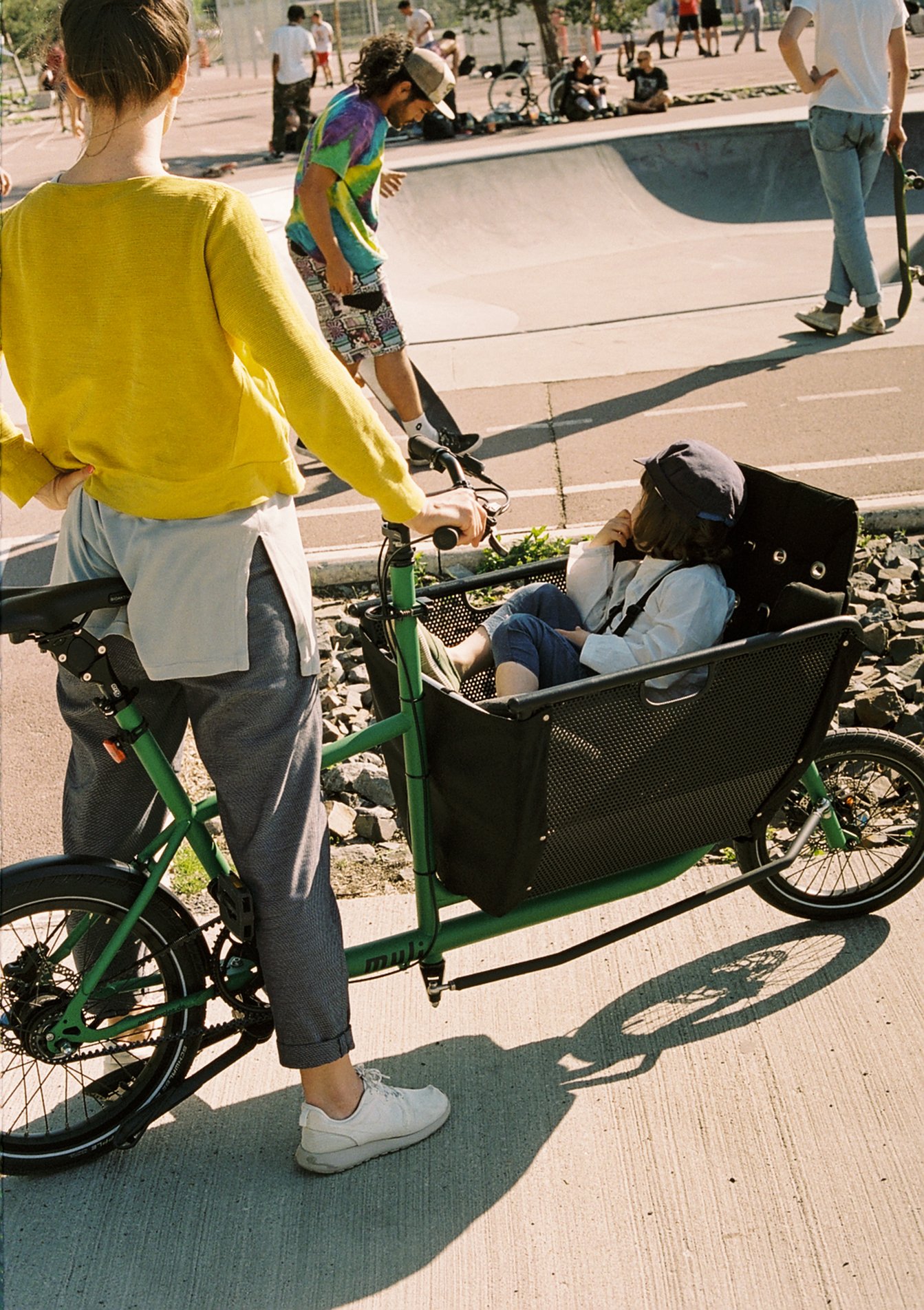 Kompakt und flexibel - das muli Lastenrad!