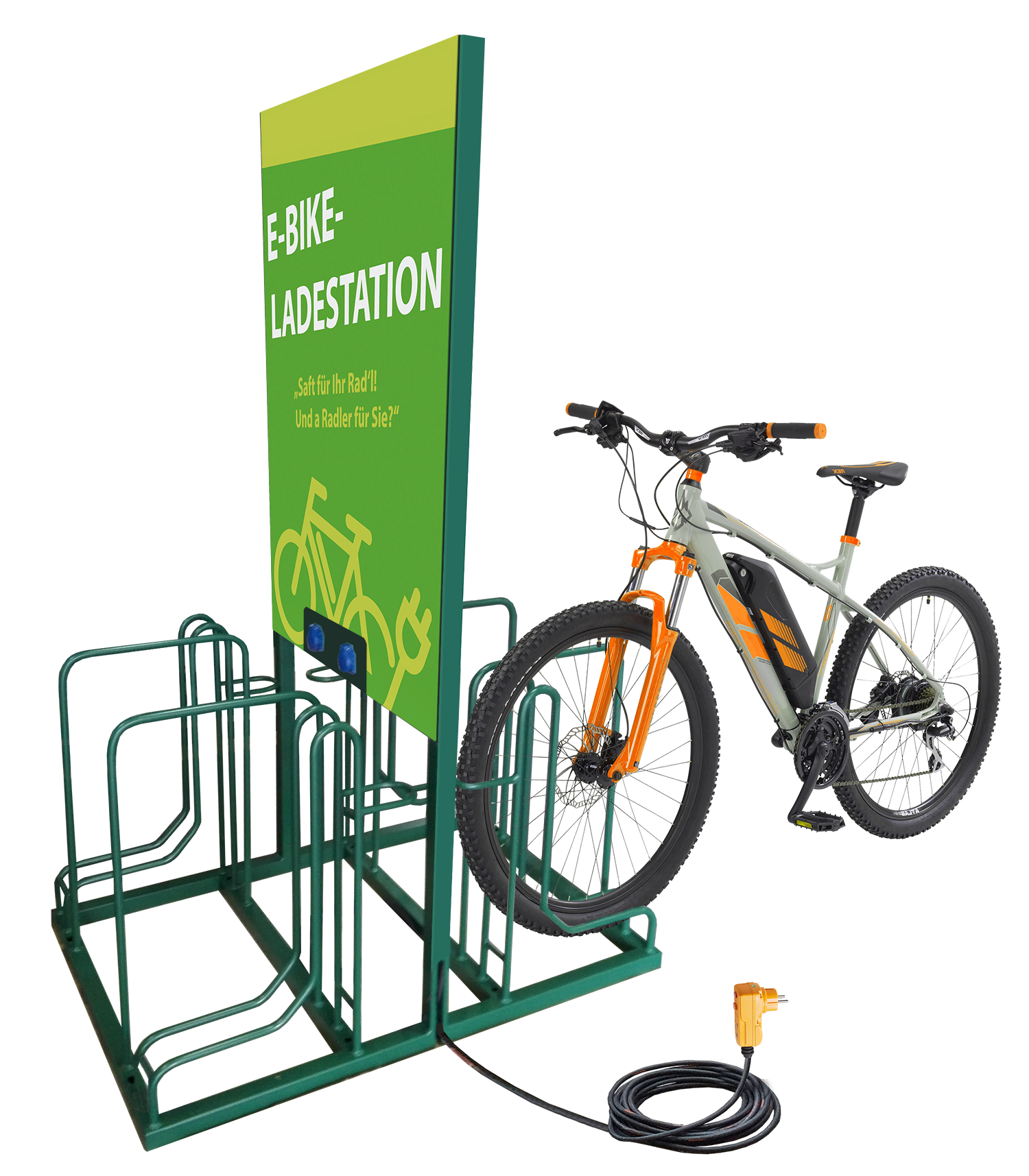 E-Bike Ladestation & Tankstelle - das E-Bike unterwegs aufladen