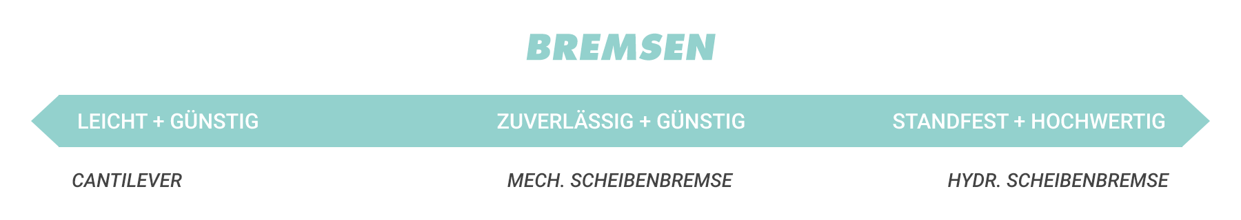 Welche Bremsen?