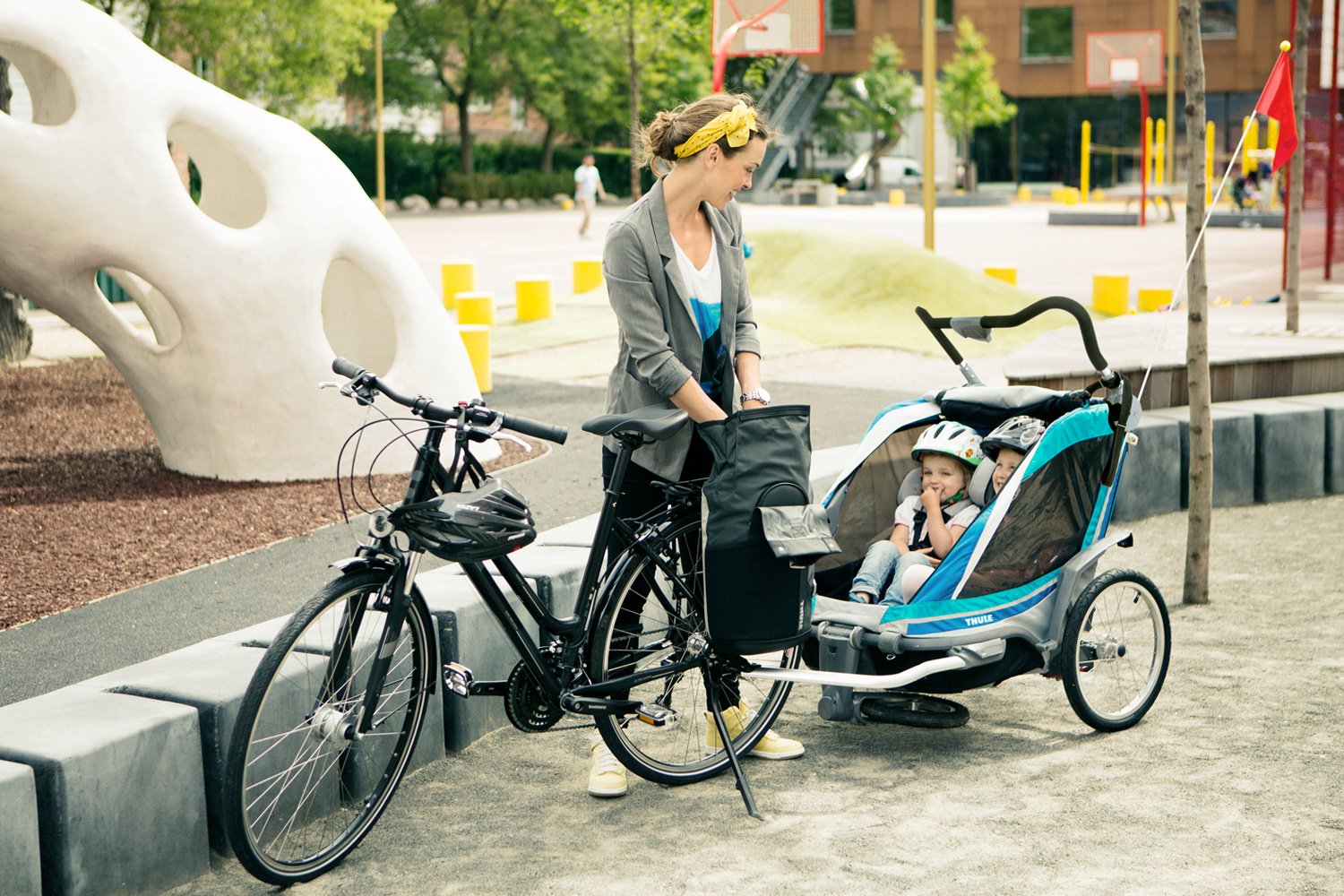 Multiplikation töten Verbrecher fahrradfahren in der