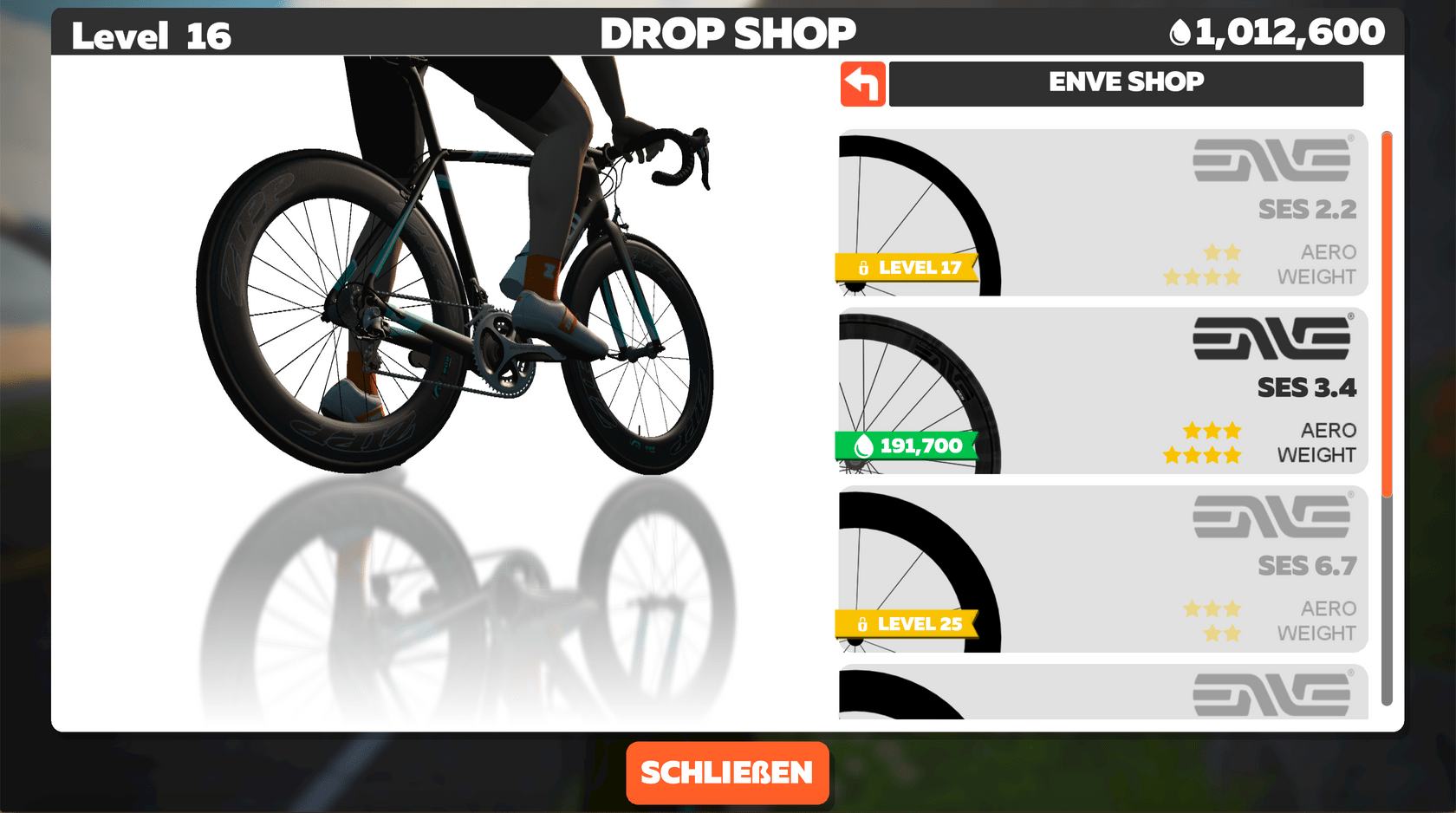 Drop Shop Rad Shop Enve Laufräder