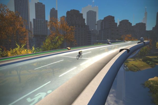 Zwift Update: Virtuelles Radfahren durch ein New York in 100 Jahren