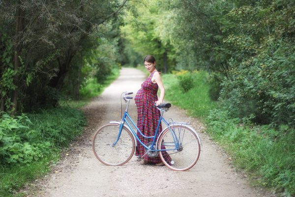 Radfahren in der Schwangerschaft - Babybauch und Fahrrad? Ja bitte!