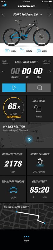 Haibike eConnect » Smartes Vernetzungssystem für E-Bikes