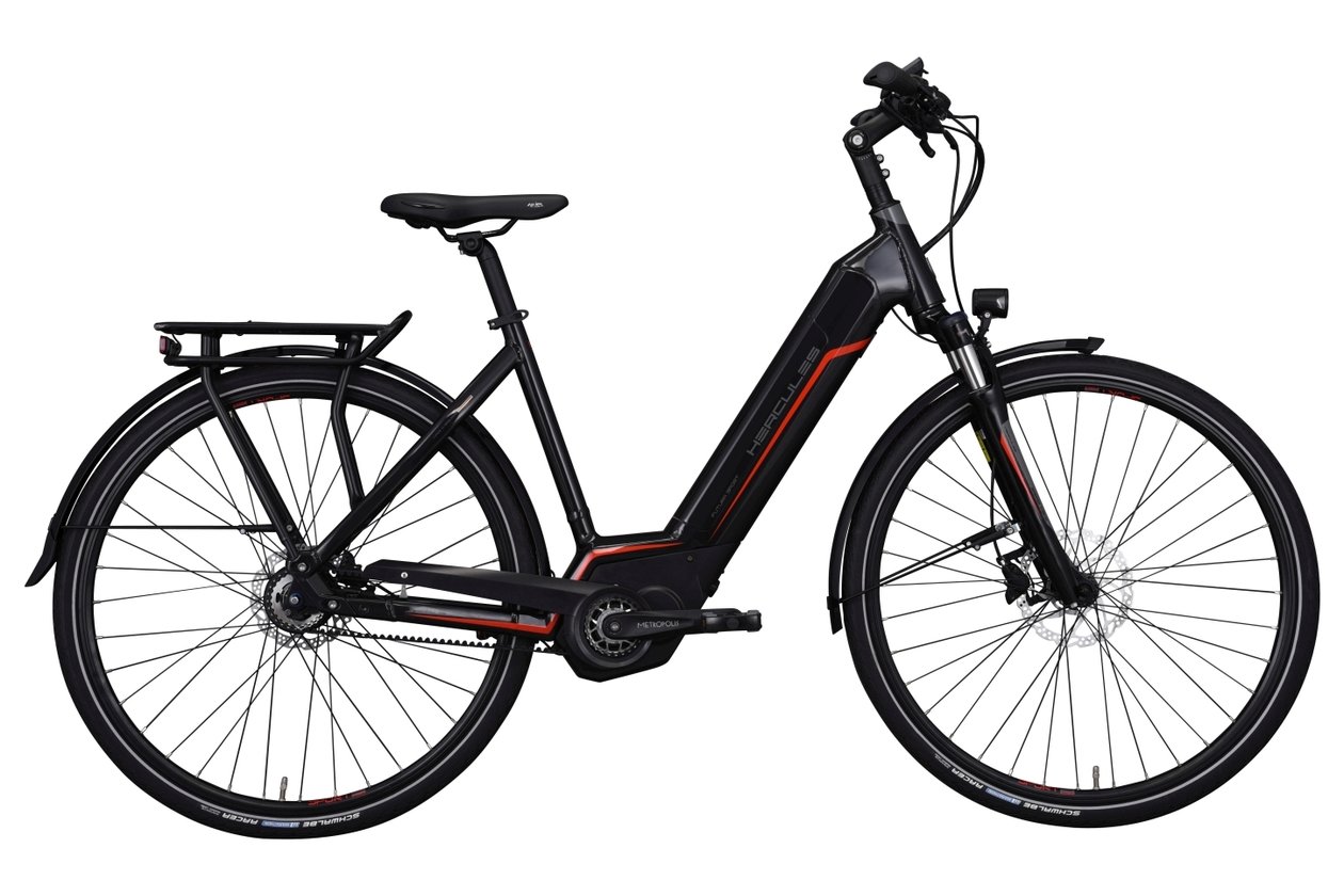 Schicke Tiefeinsteiger City E-Bikes 2019 Hercules Futura Sport I-F8 - 500 Wh - 2019 - 28 Zoll - Tiefeinsteiger 3.499 €
