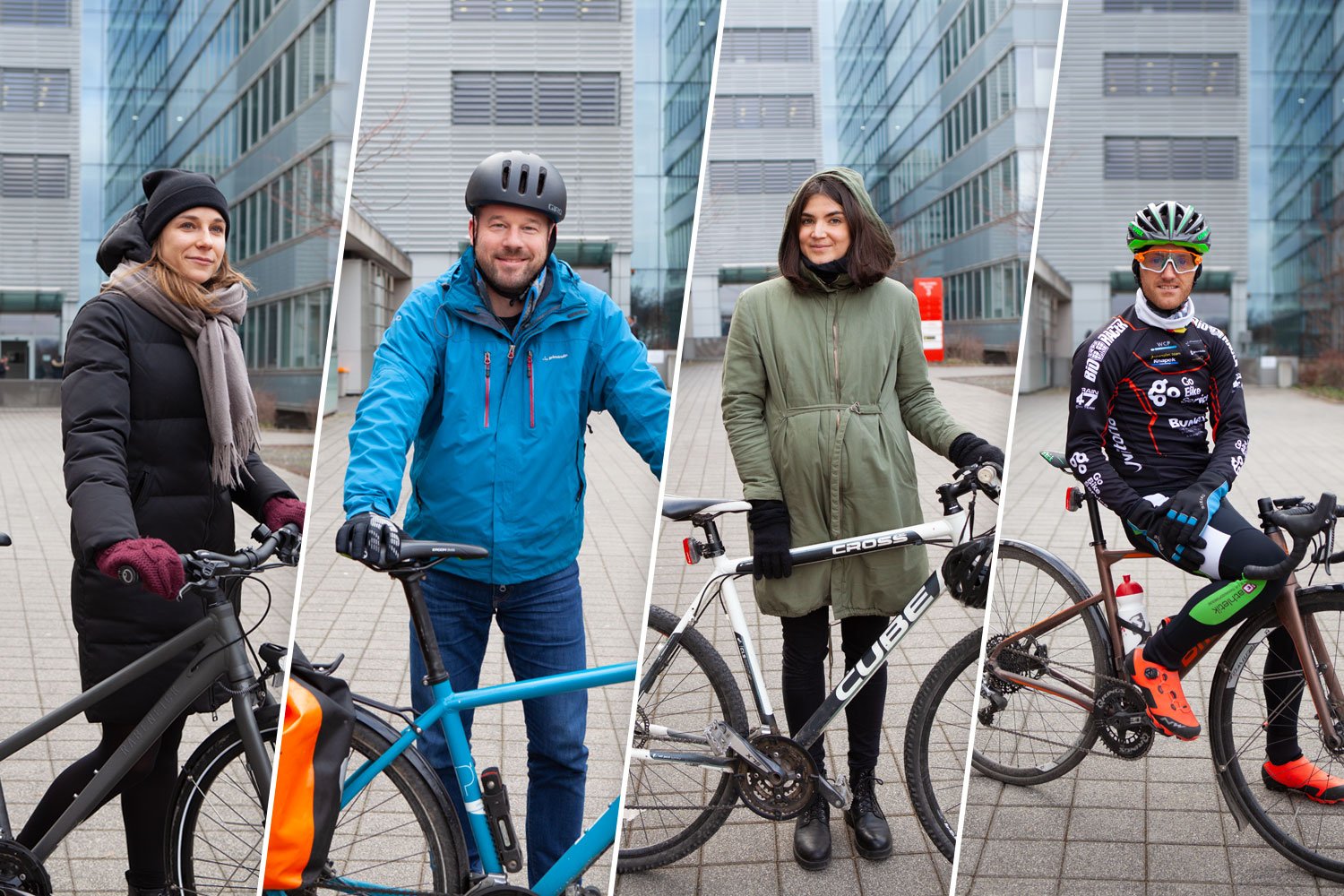 Mit dem Rad zur Arbeit fahren: Welche Kleidung brauchst du zum