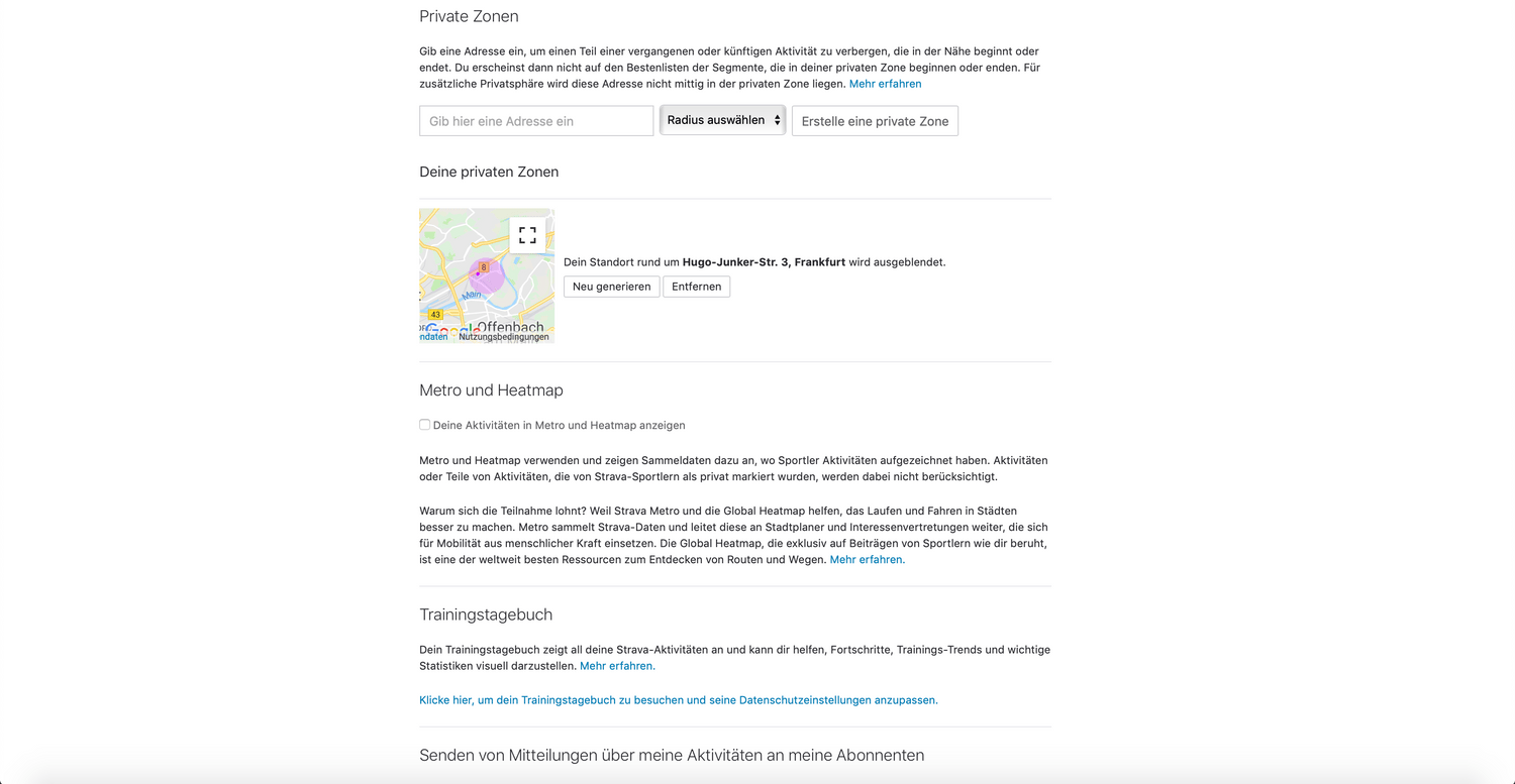Strava der geheimnisvolle Schatten über deinem Zuhause