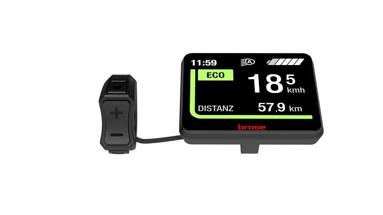Brose E-Bikes 2019: Drei neue Displays aus eigener Entwicklung Brose Display Central