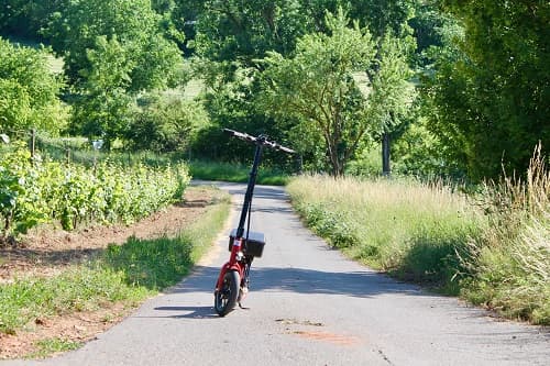 E-Scooter sind keine Bergsteiger!