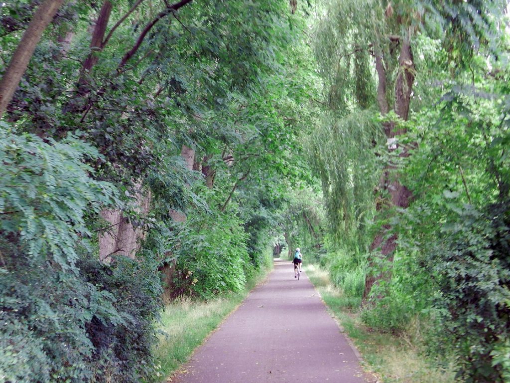 Fahrradtour für Neulinge von Unterwegs in Berlin: Pankeradweg