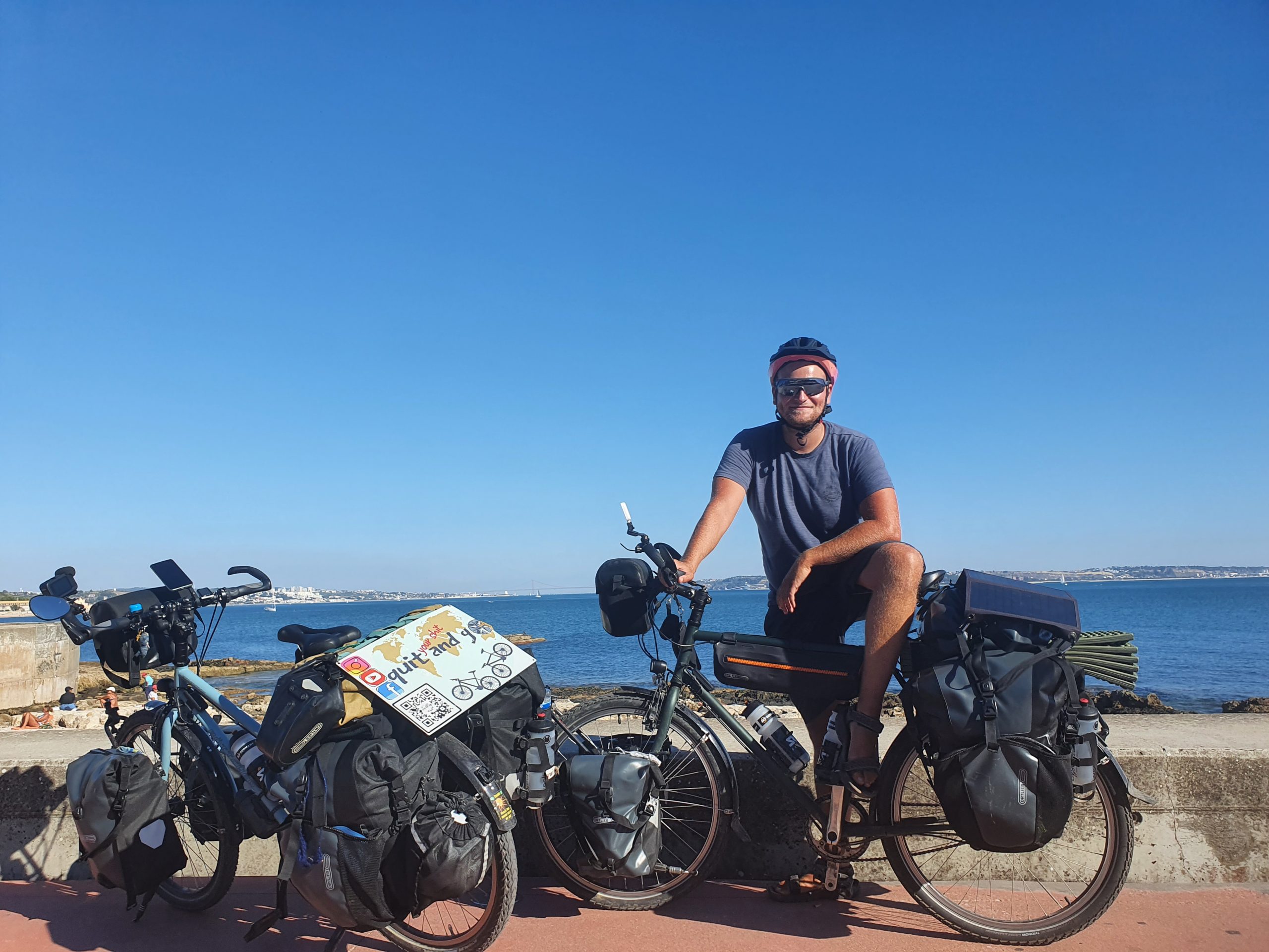 Und plötzlich Weltreisende - Wie zwei Blogger mit dem Fahrrad die gesamte Welt bereisen