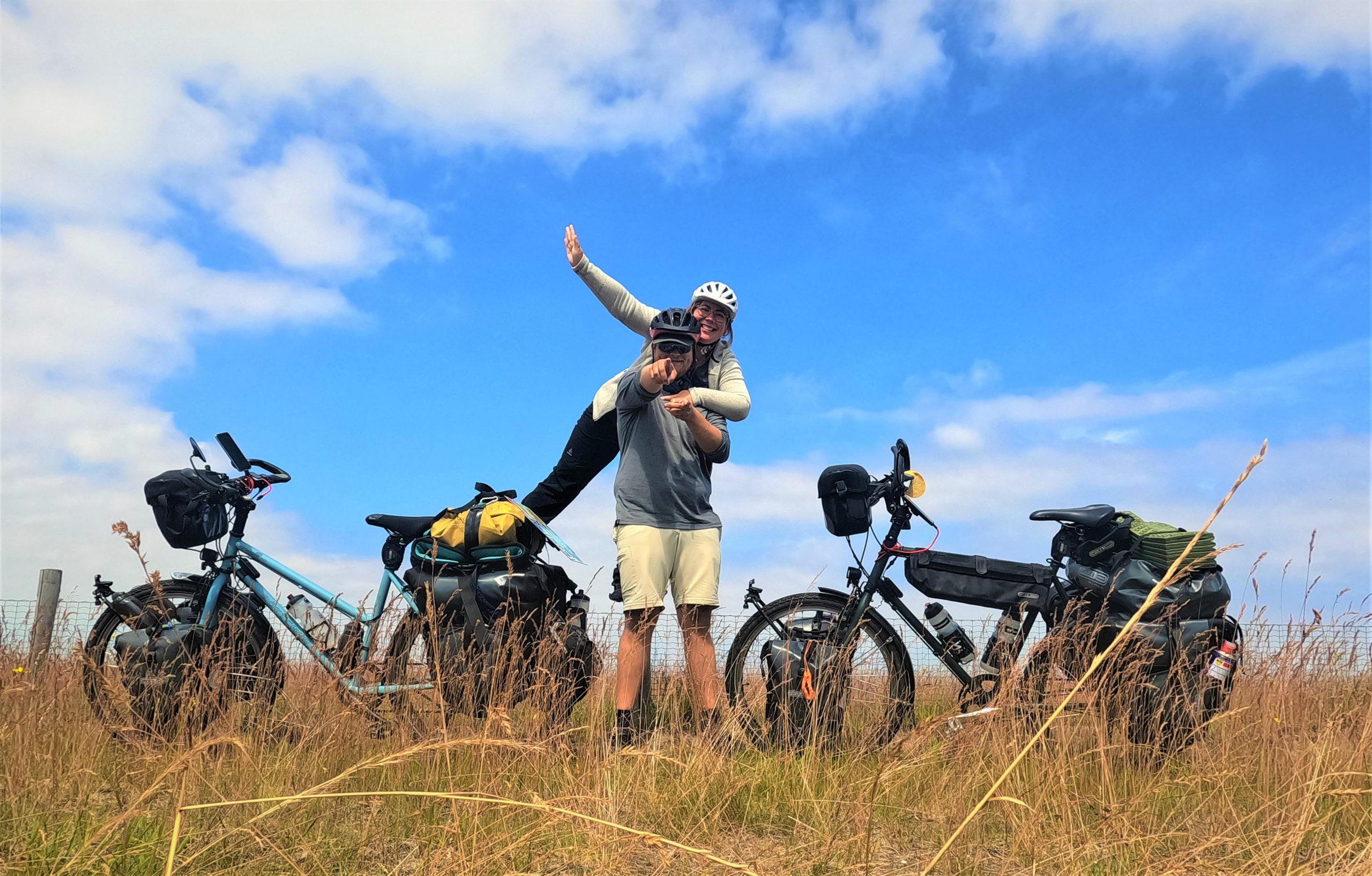 Und plötzlich Weltreisende - Wie zwei Blogger mit dem Fahrrad die gesamte Welt bereisen