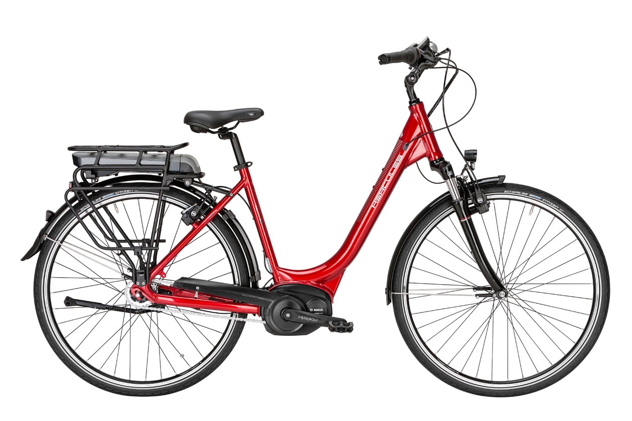 Fahrrad Rot Metallic