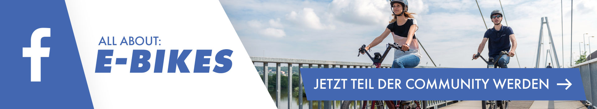 Werde Teil unserer E-Bike Gruppe auf Facebook!
