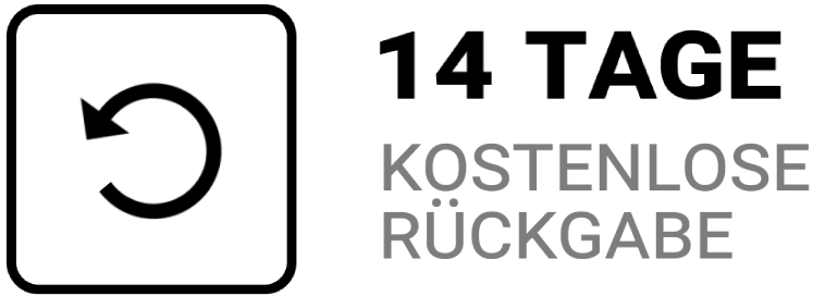 14 Tage Kostenlose R&uuml;ckgabe