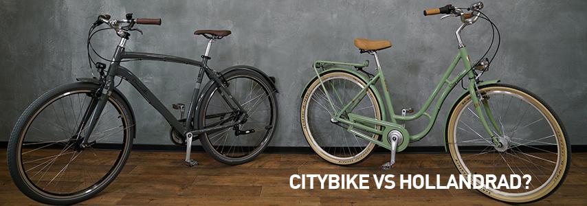 City- vs. Hollandrad City- vs. Hollandrad
