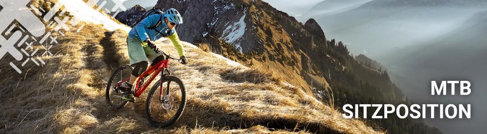 Mountainbike Sitzposition Mountainbike Sitzposition