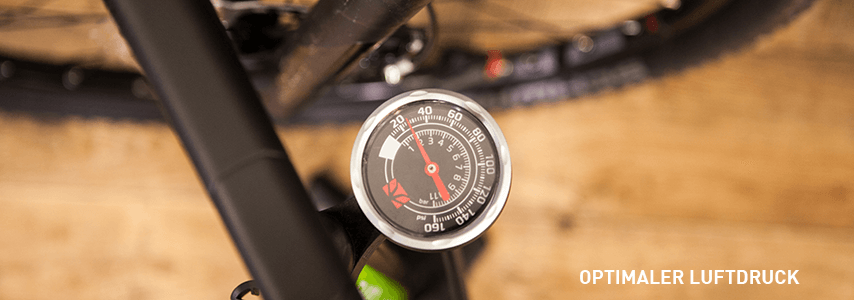Optimaler Luftdruck MTB Beratung: Optimaler Luftdruck