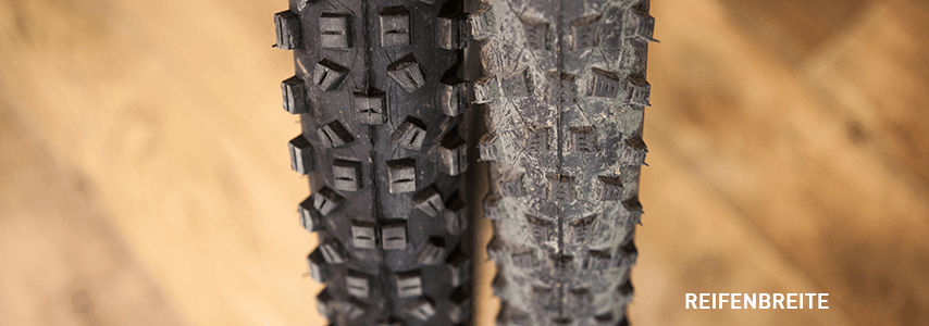 MTB Reifenbreite MTB Beratung: MTB Reifenbreite