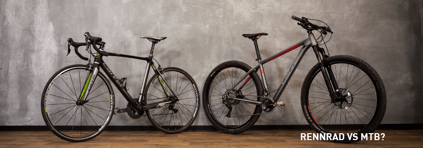 Rennrad oder MTB? MTB Beratung: Rennrad oder MTB?