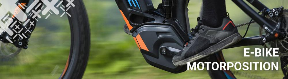 E-Bike/Pedelec Motorposition E-Bike/Pedelec Motorposition