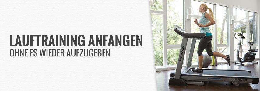 Laufband Training ohne Aufgeben