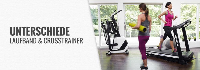 Unterschied Laufband Crosstrainer