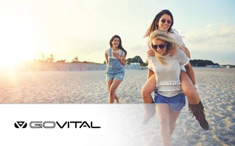 Fitness Marken Text Govital
