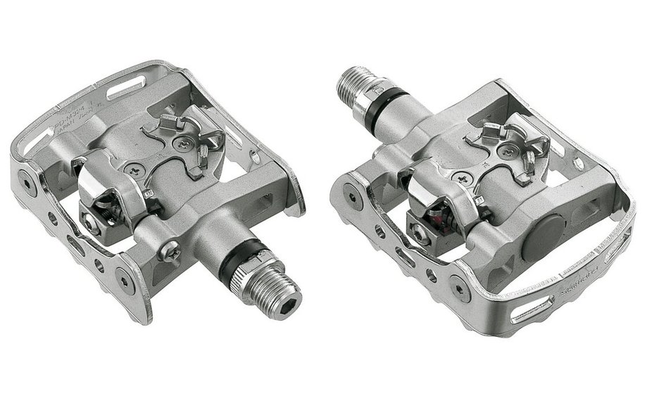 Shimano PD-M324 SPD Pedale Silber Modell 2027