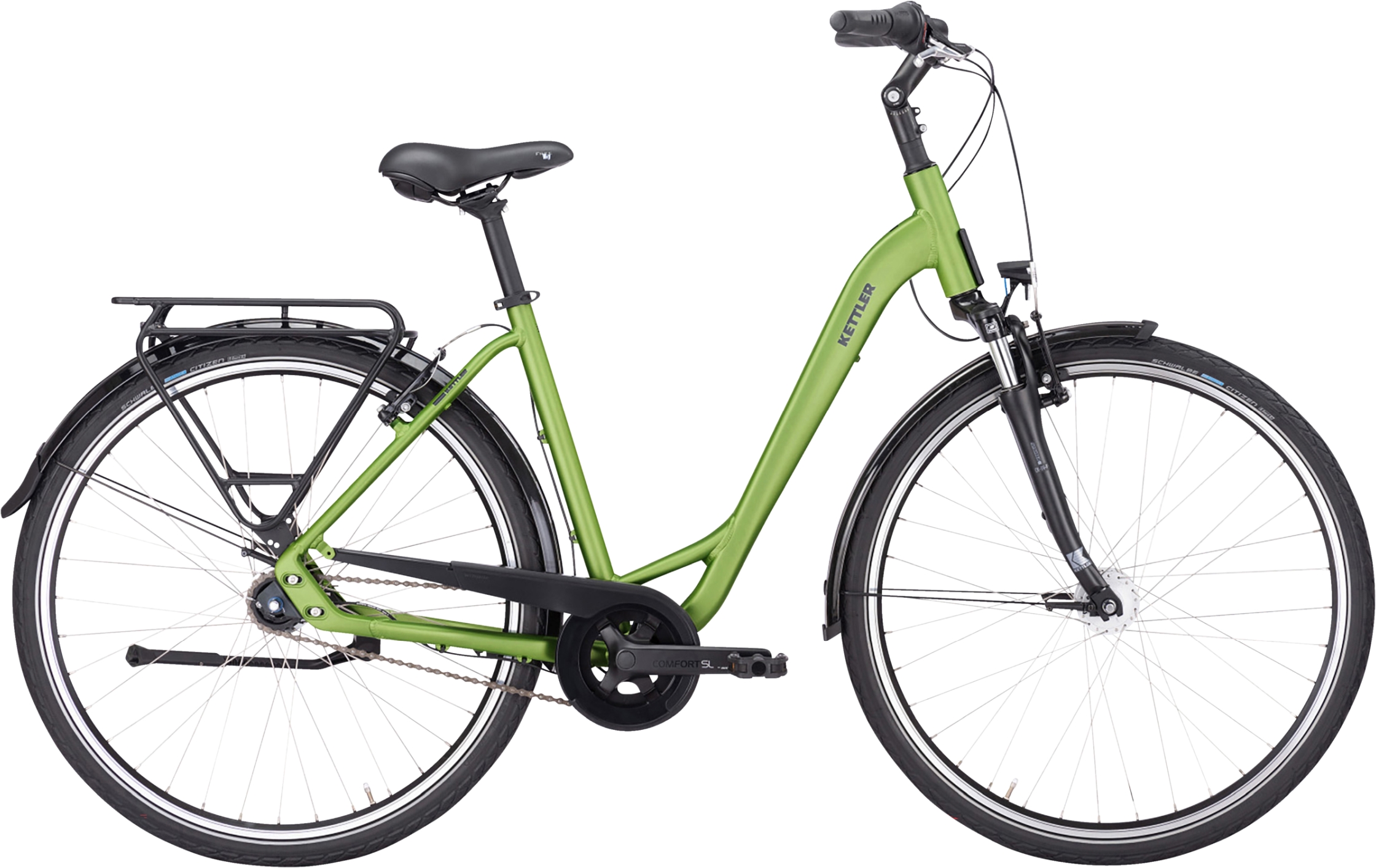 Kettler Traveller 1.0 7G FL Sport Green - 28 Zoll - Tiefeinsteiger (2025)