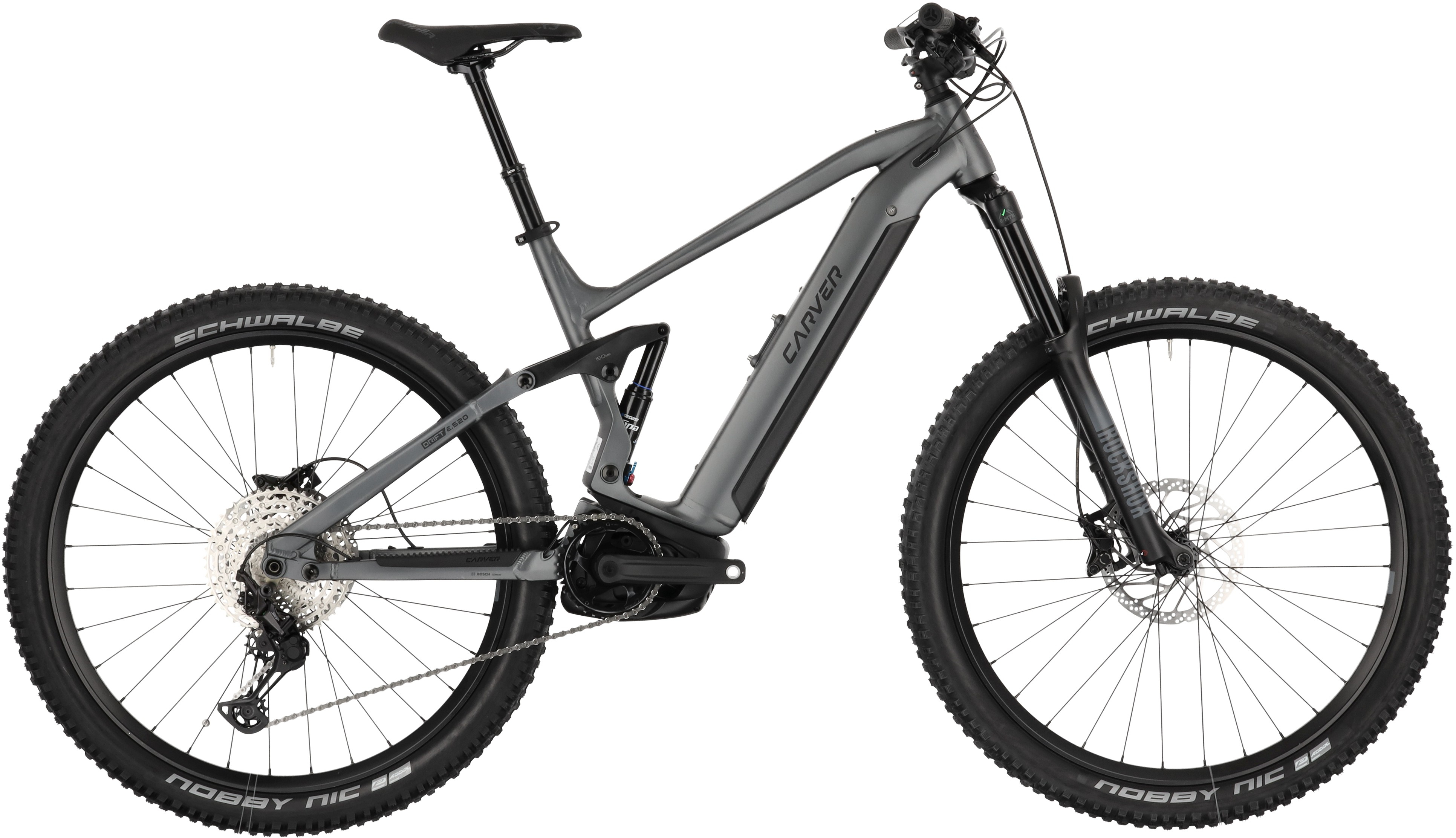 Carver Drift E.520 Dark Anthracite / Black - 625 Wh - 29 Zoll - Fully (2025)