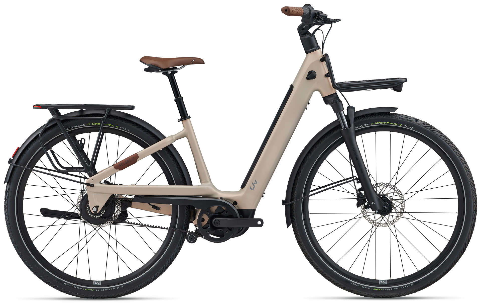 Liv Allure E+ 1 Gen2 Sunset Ivory - 430 Wh - 28 Zoll - Tiefeinsteiger (2026)
