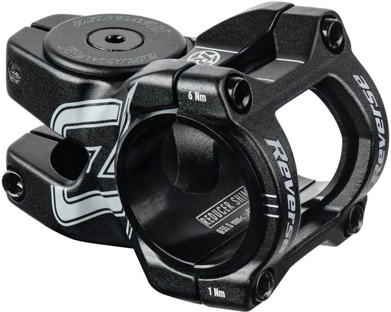 Reverse Components E-Black-One D-2 eBike Vorbau 1 1/8""/31,8-35,0mm/8° Grau Modell 2026