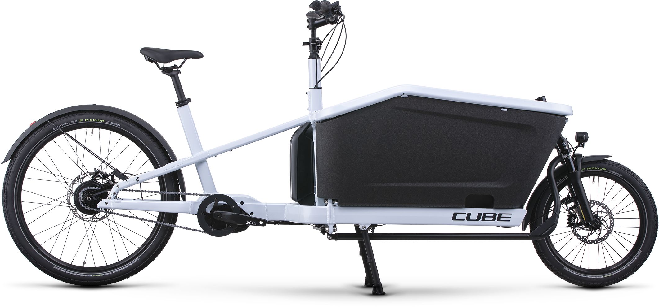 Cube Cargo Hybrid 500 Flashgrey - 500 Wh - 27,5 Zoll - Cargo (2023)