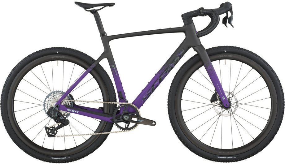 Scott Addict Gravel 20 2026 (Schwarz) – angeboten von Fahrrad XXL