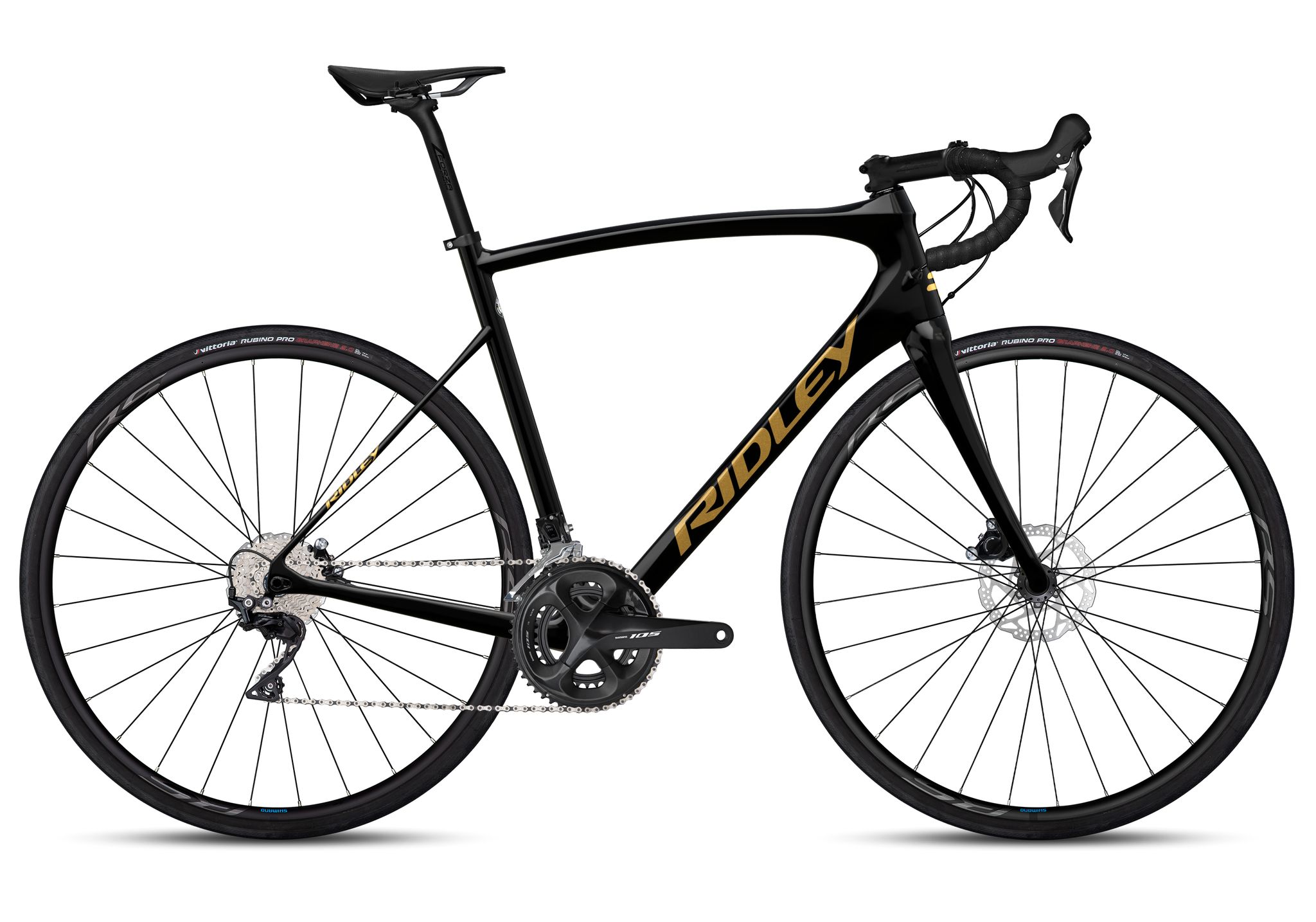 Ridley Fenix SL Disc Black/Gold - 28 Zoll - Diamant (2025)