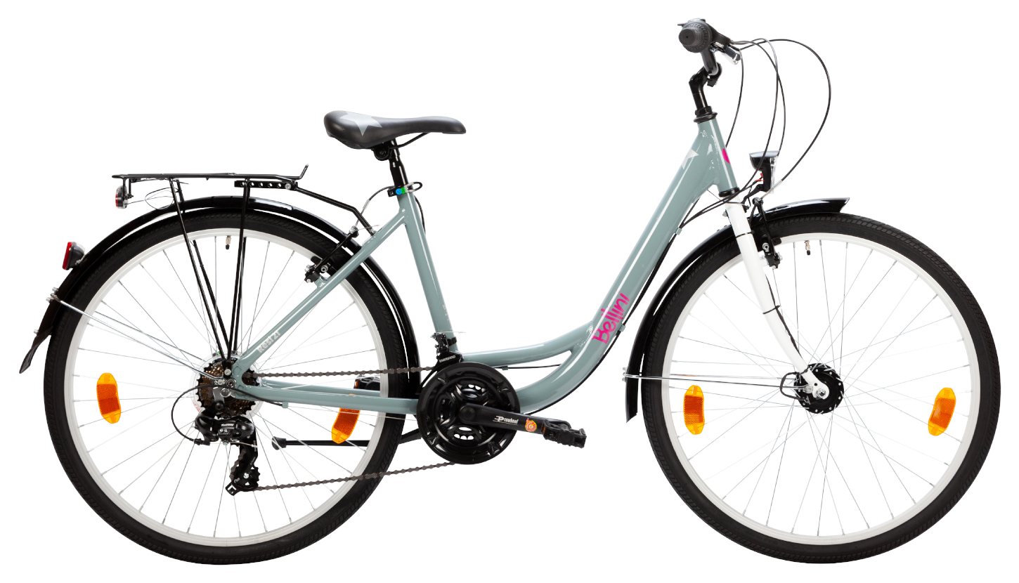 Bellini Resi 21 Grau - 26 Zoll - Tiefeinsteiger (2024)