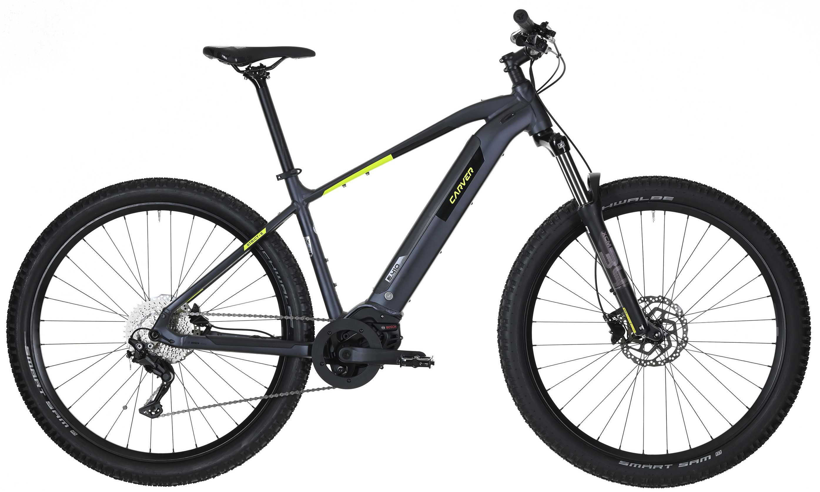 Carver Strict E.410 Deep Anthracite / Black - 500 Wh - 29 Zoll - Diamant (2025)