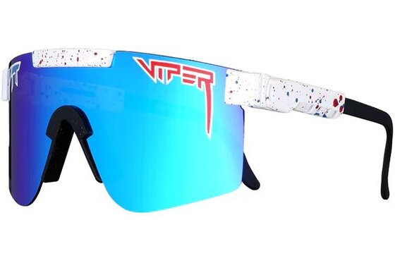 Sport-Sonnenbrillen - Pit Viper The Originals Single Wide - Absolute Freedom / Polarized Blu