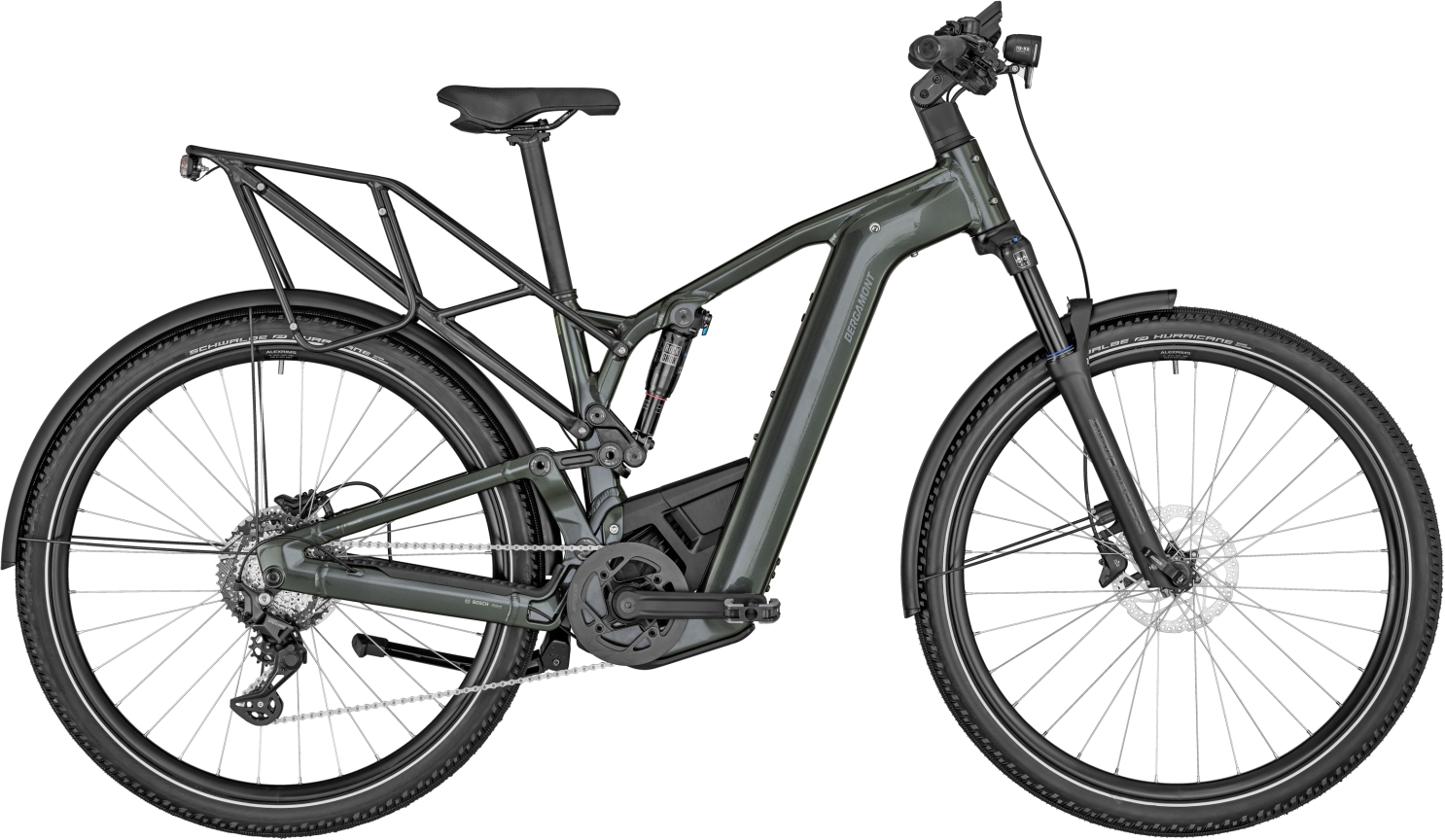 Bergamont E-Horizon FS Expert shiny greenish grey - 625 Wh - 28 Zoll - Fully (2023)
