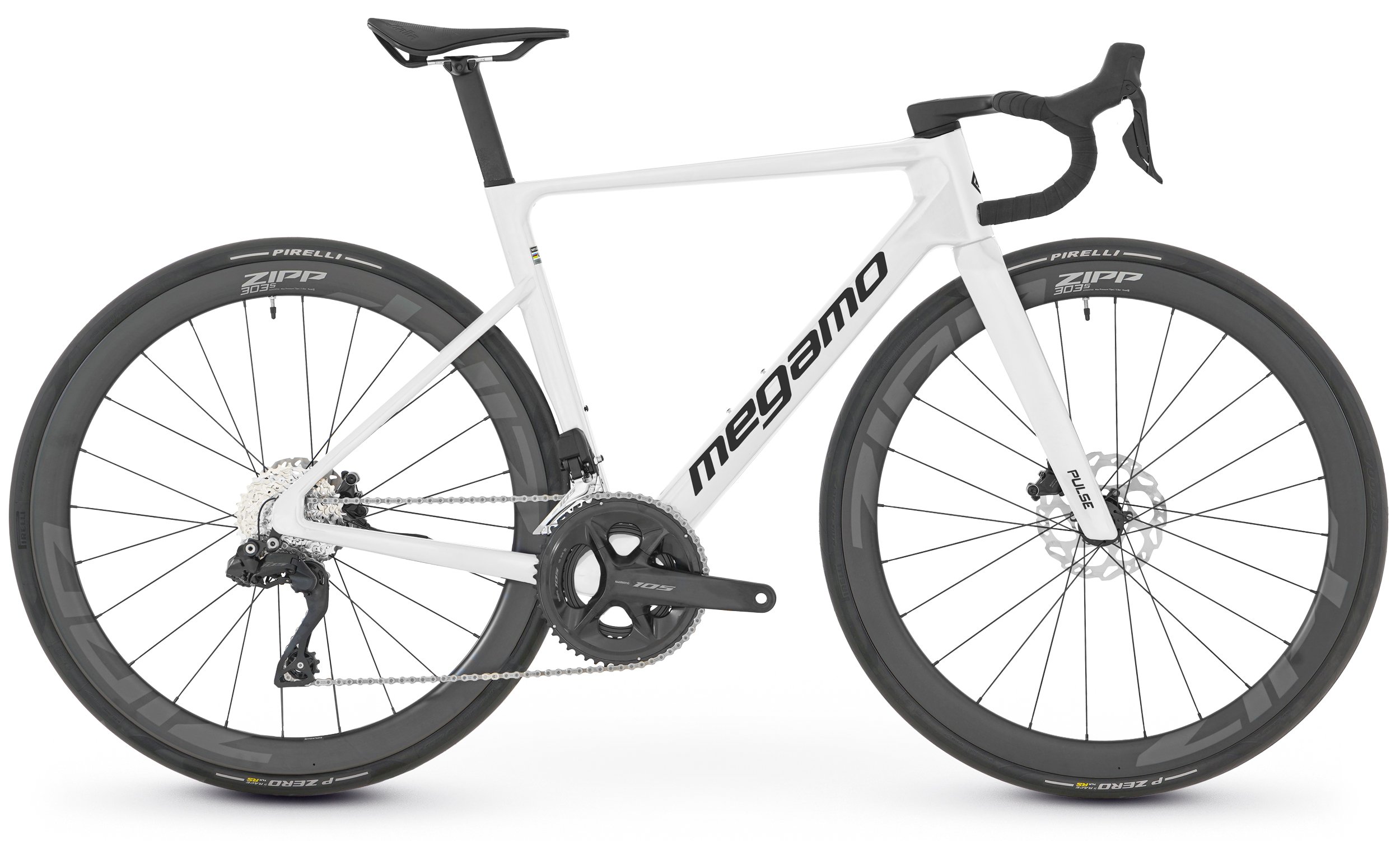 Megamo Pulse 15 CW Pure White - 28 Zoll - Diamant (2026)