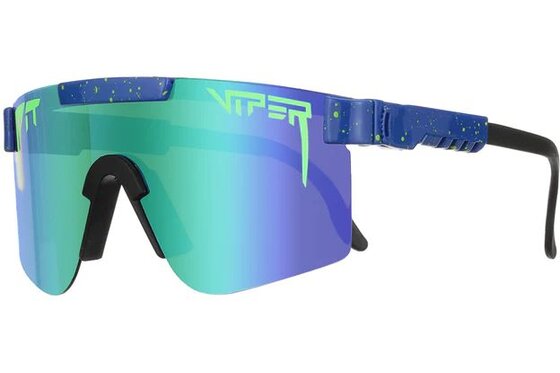 Sport-Sonnenbrillen - Pit Viper The Originals Single Wide - Leonardo / Polarized Blue Green