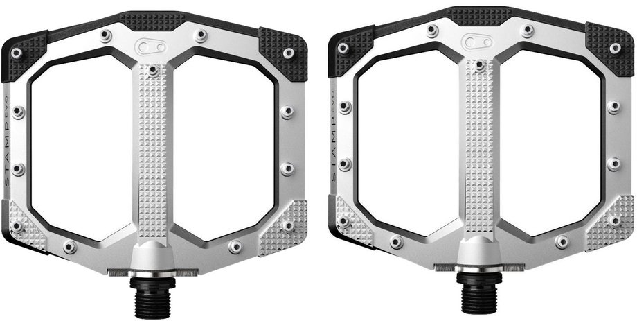 Crankbrothers Stamp Evo Small Plattform-Pedale Silber Modell 2026