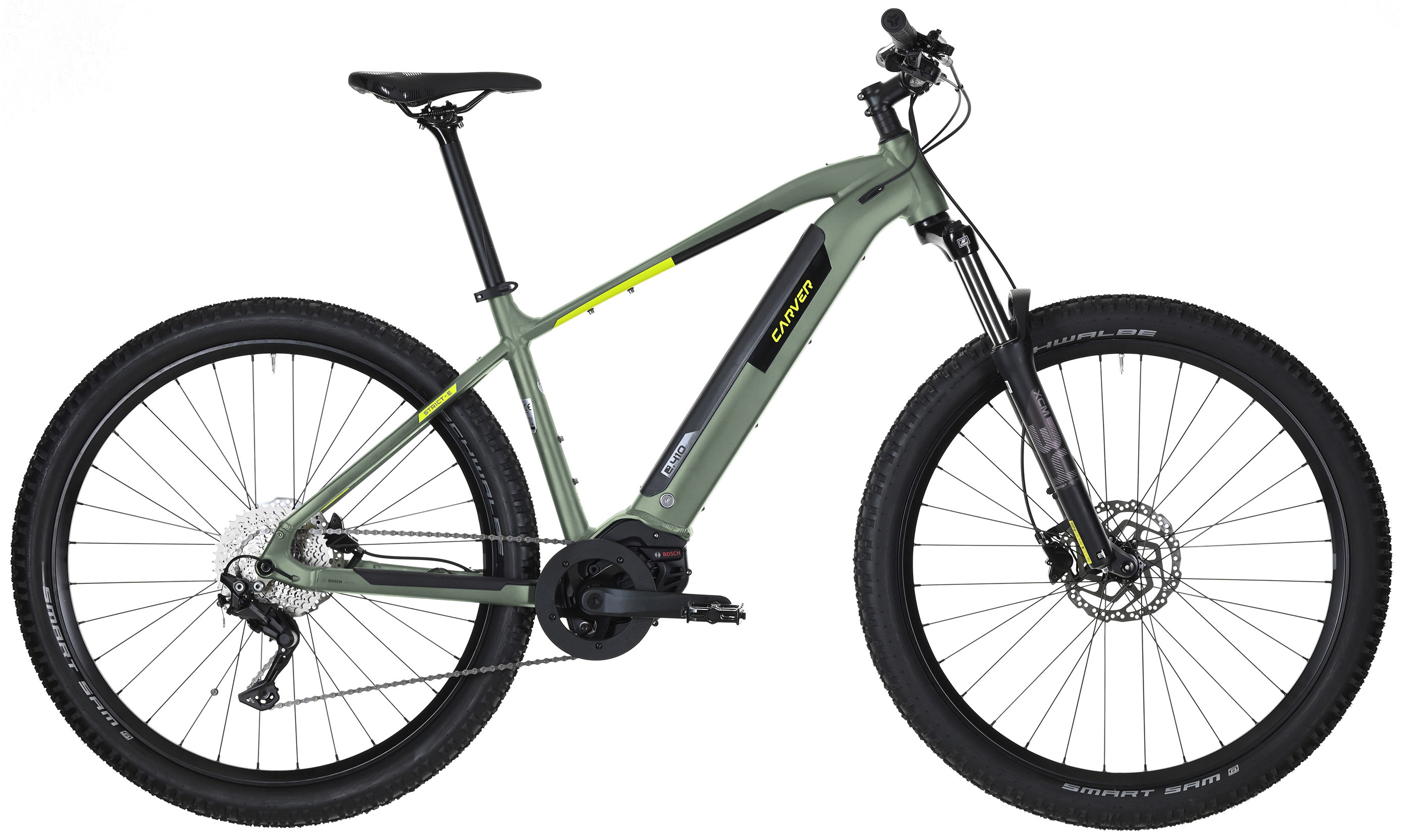 Carver Strict E.410 Green - 500 Wh - 29 Zoll - Diamant (2025)