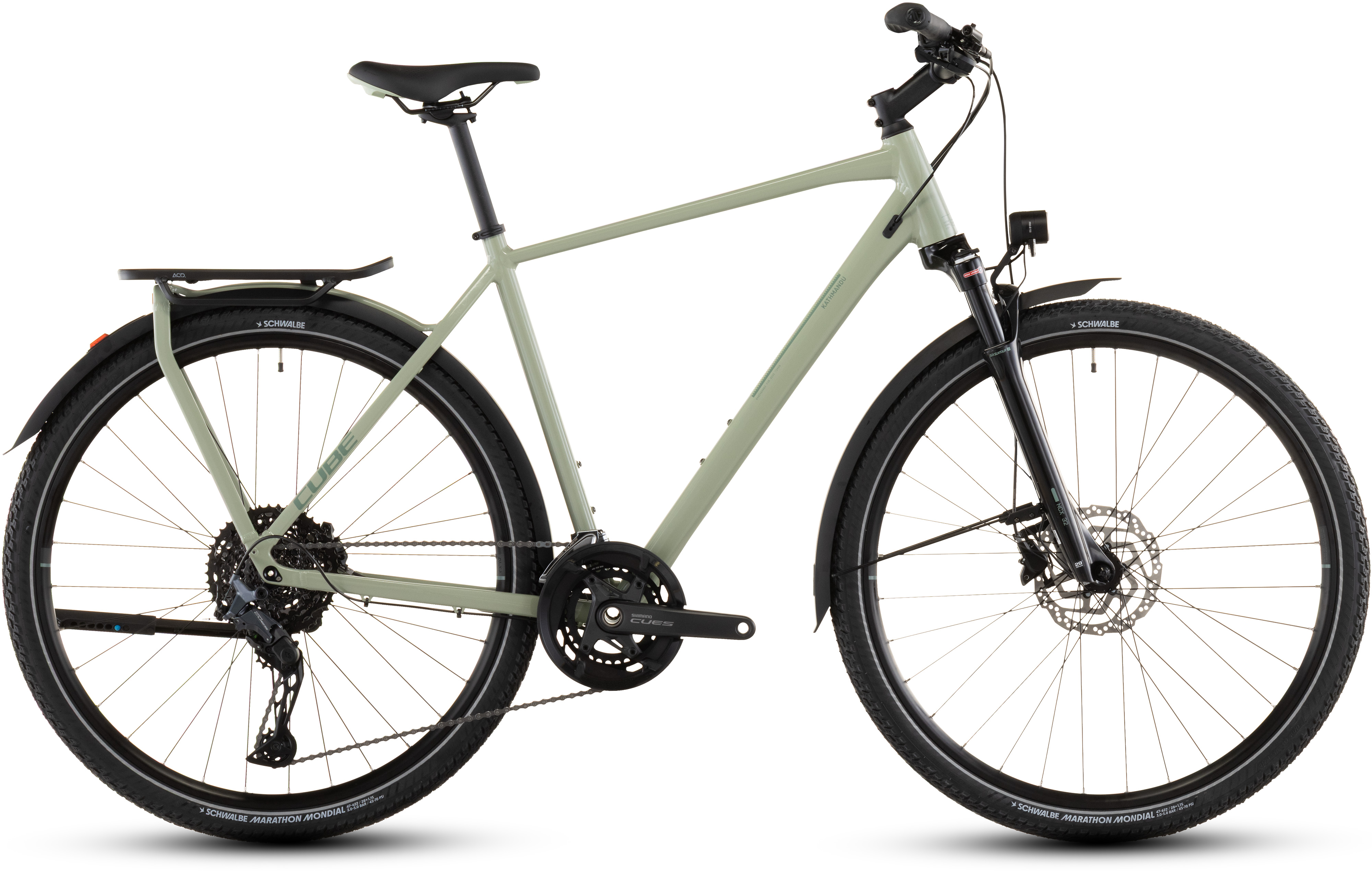 Cube Kathmandu EXC pea´n´grey - 28 Zoll - Diamant (2026)