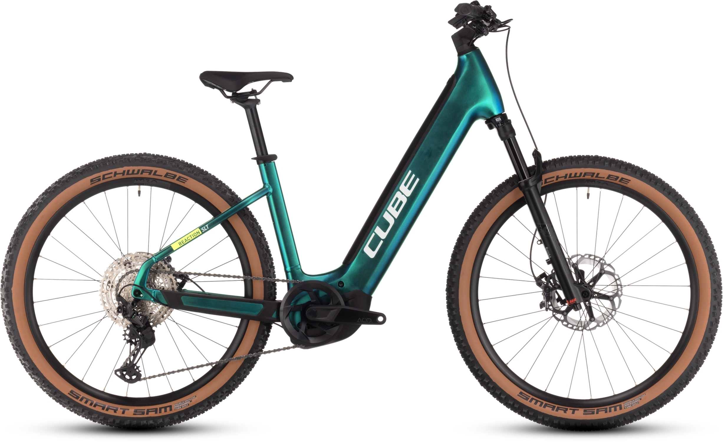 Cube Reaction Hybrid SLT 750 goblin´n´yellow - 750 Wh - 27,5 Zoll - Tiefeinsteiger (2023)