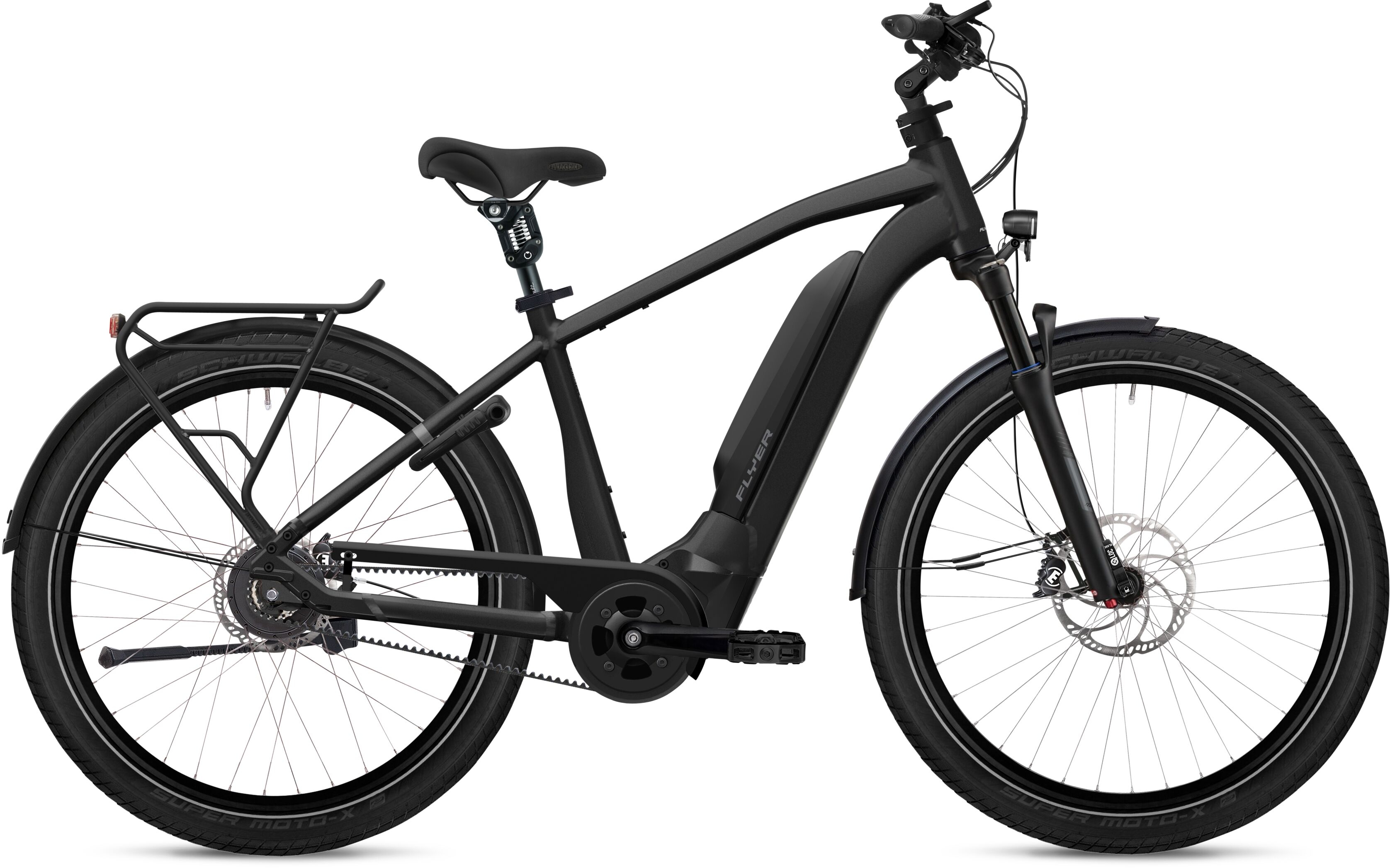 Flyer Upstreet3 7.23 Schwarz - 750 Wh - 27.5 Zoll - Diamant